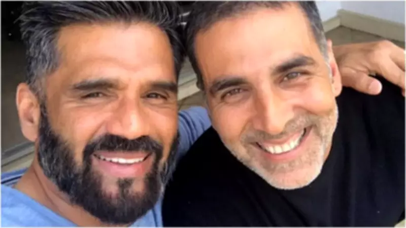Suniel Shetty Praises Akshay Kumar's Prankster Nature in Welcome To The Jungle