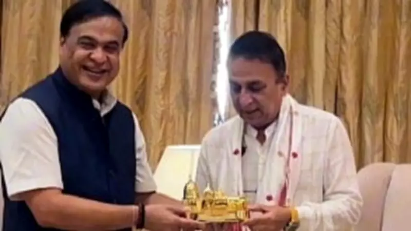 Sunil Gavaskar meets Assam CM Himanta, proposes Tokyo Marathon-like event
