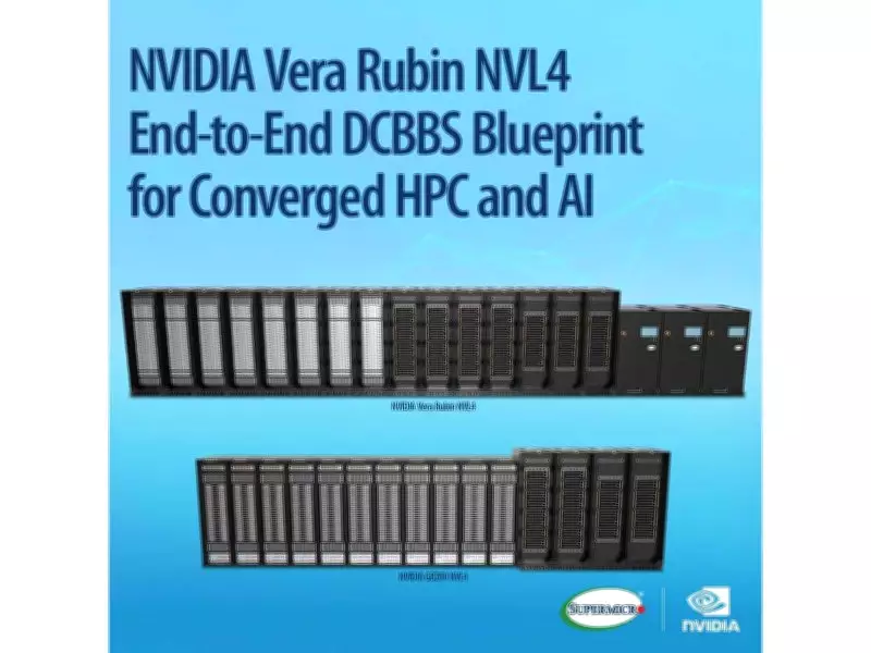 Supermicro Unveils NVIDIA Vera Rubin NVL4 DCBBS Blueprint for HPC and AI