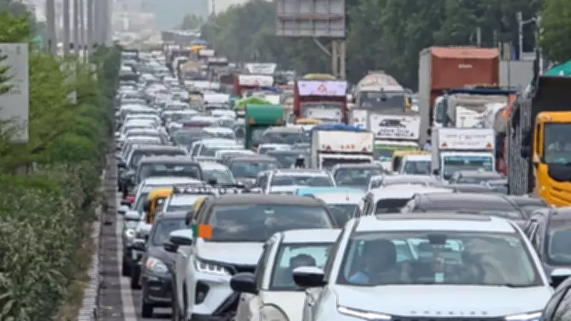 SUV Rams Car Near Jharsa Chowk, Causes 4-km Jam on Delhi-Gurugram Expressway