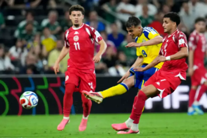 Sweden Crush Tunisia 5-1 in World Cup Return, Ayari Scores Twice