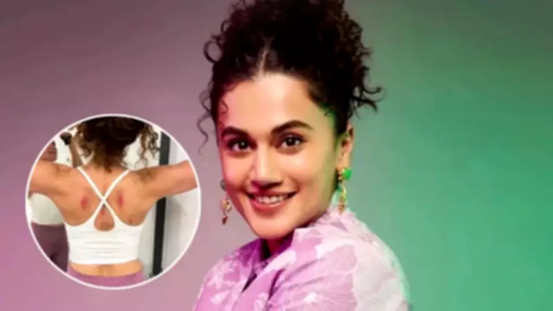 Taapsee Pannu Warns: Avoid Back and Core Workouts on Rough Floors