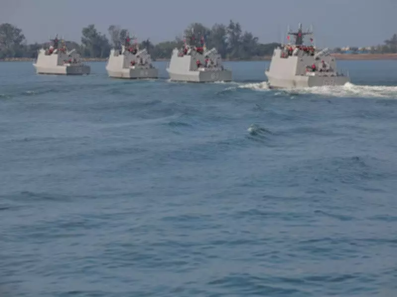 Taiwan detects spike in Chinese naval vessels near its waters
