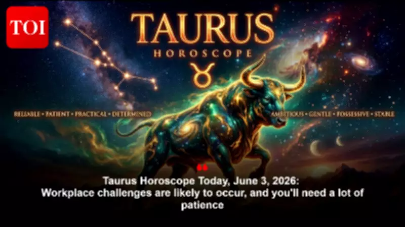 Taurus Horoscope Today: June 3, 2026 - Stay Calm and Avoid Impulsive Decisions