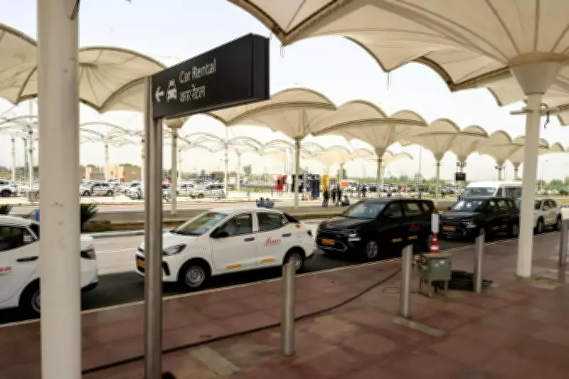 Taxis Ease Connectivity Concerns at Noida International Airport on Opening Day