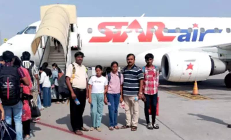 Teacher Sponsors Air Trip for SSLC Toppers Scoring 95+ in English