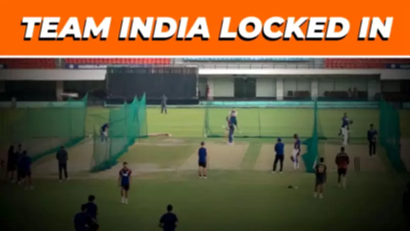Team India Stars Hit Nets: Rohit, Shreyas, Ishan, Jaiswal Prep for ODI Series