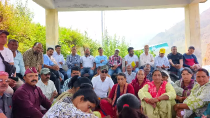 Tehri villagers protest land auction, warn of agitation over 1.6 hectares