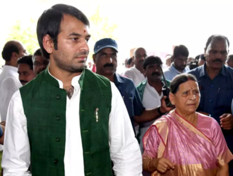 Tej Pratap Yadav demands eviction notices for Nitish Kumar, Jitan Ram Manjhi too