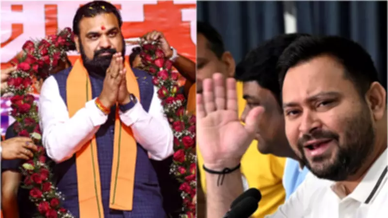 Tejashwi Yadav Slams Samrat Choudhary Over Rabri Devi's Bungalow Row