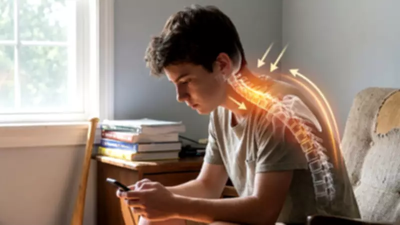 Text Neck in Teens: Screen Time Damaging Young Spines, Warn Experts