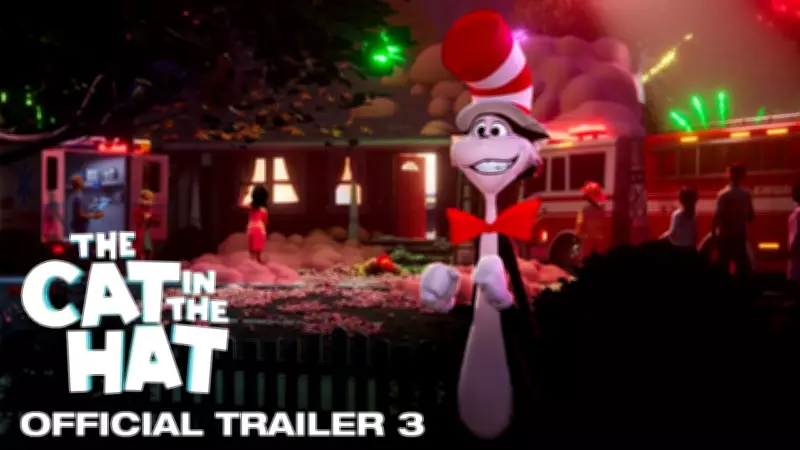 The Cat In The Hat Official English Trailer Released Starring Bill Hader