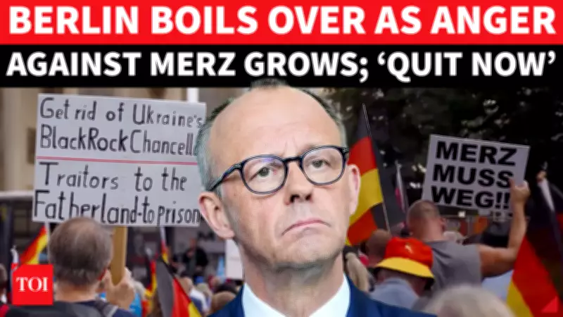 Thousands in Berlin Protest, Demand Chancellor Merz Resign Over Migration