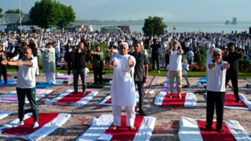 Thousands join International Yoga Day celebrations across Kashmir