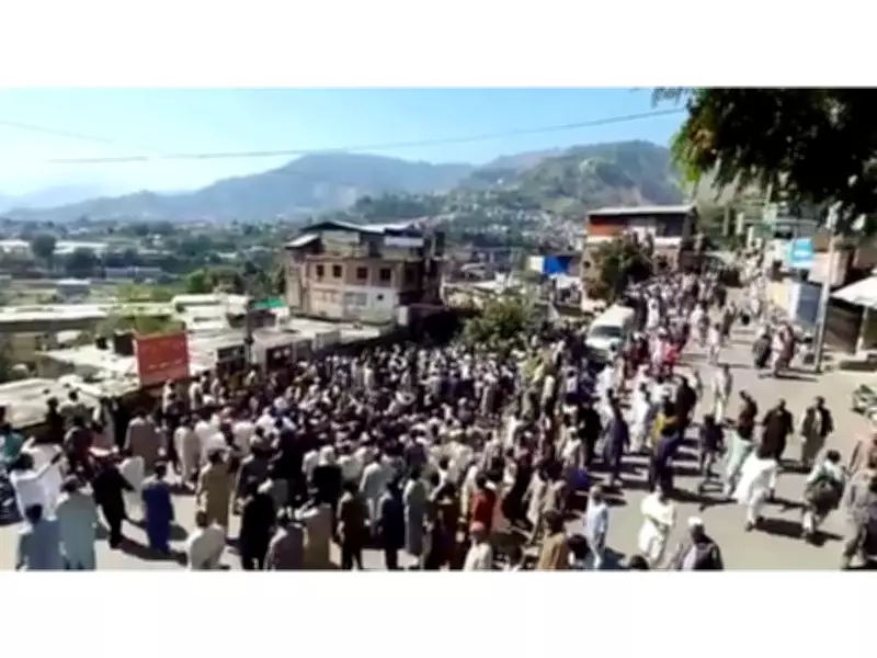 Thousands Protest in PoJK's Rawalakot, Demand Justice for Civilians Killed by Security Forces