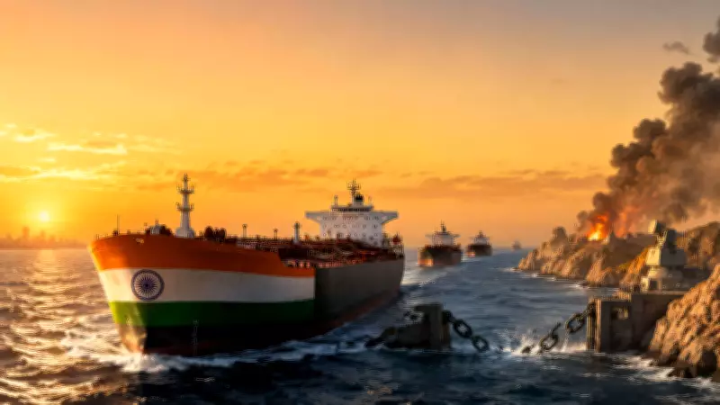 Three Indian Oil Supertankers Cross Strait of Hormuz Before Iran Closure