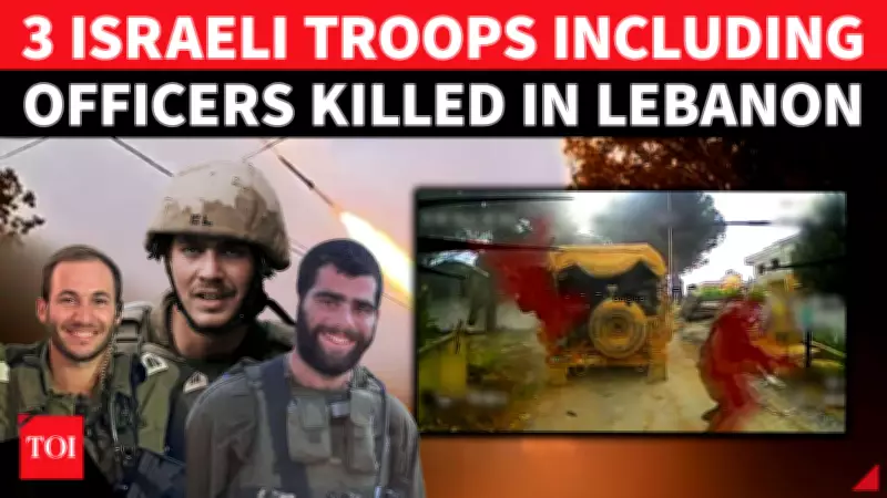 Three Israeli Soldiers Killed in Southern Lebanon Despite Ceasefire