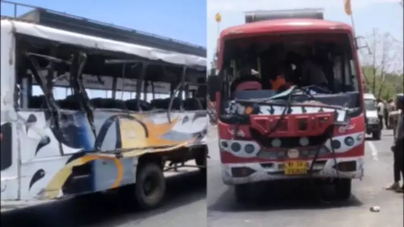 Three Killed, 15 Injured in Bus Collision in Madhya Pradesh's Raisen