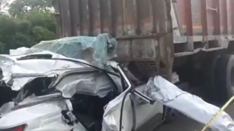 Three SHOs, driver killed as SUV hits truck in Bihar's Begusarai
