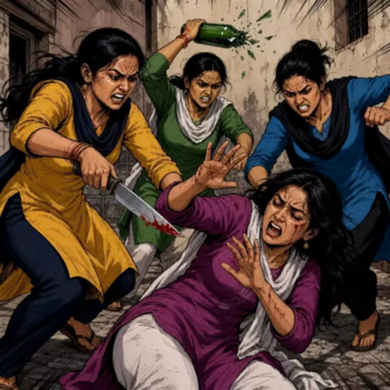 Three Women Attack Rival With Blade, Bottle in Indore Café