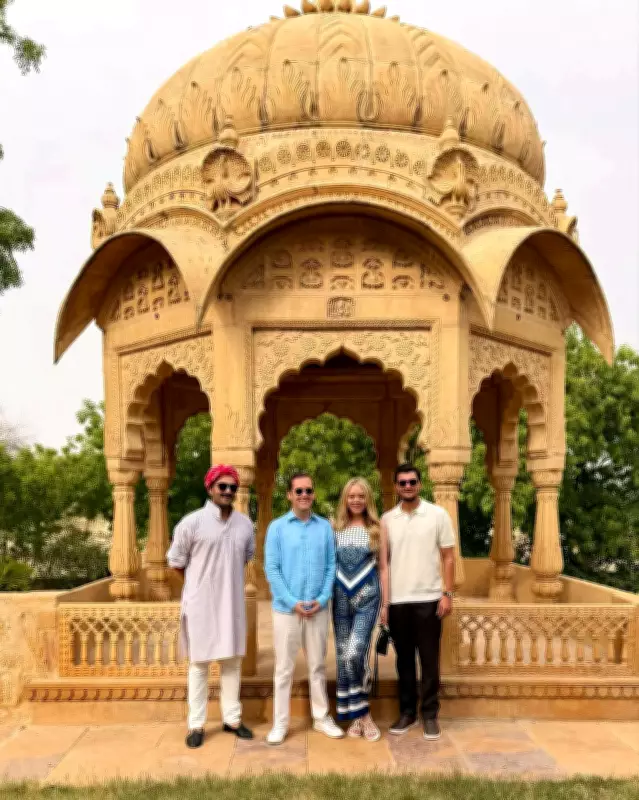 Tiffany Trump cuts short Jaisalmer trip due to extreme heat, departs for Jamnagar