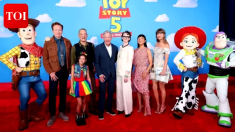 Tim Allen, Joan Cusack Bring Families to 'Toy Story 5' Premiere; Taylor Swift Surprises