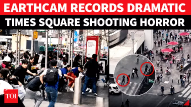 Times Square Gunfire Sparks Panic, Teen Detained After Chase