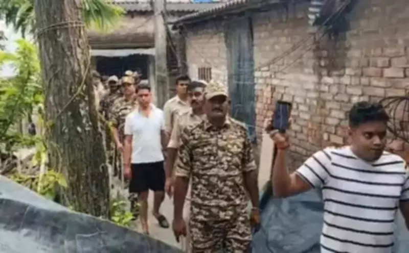 TMC leader Jahangir Khan paraded by police in South 24 Parganas