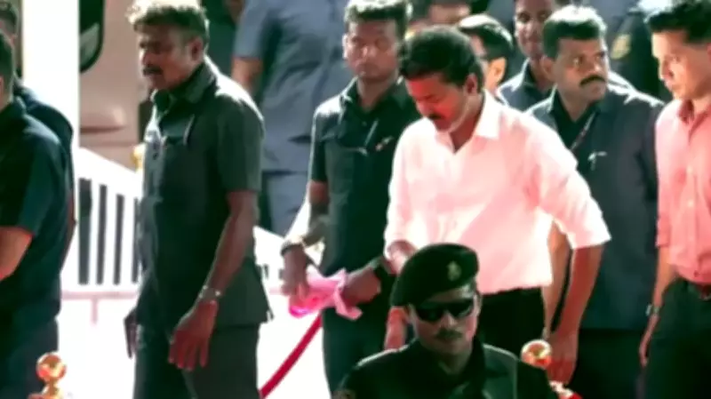 TN CM Candidate Vijay Holds Roadshow in Tiruchirappalli