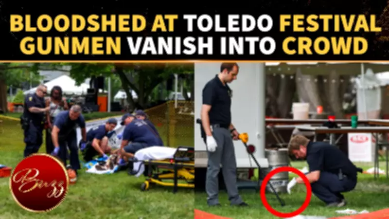 Toledo Festival Shooting Leaves 12 Wounded, Suspect Still on the Run