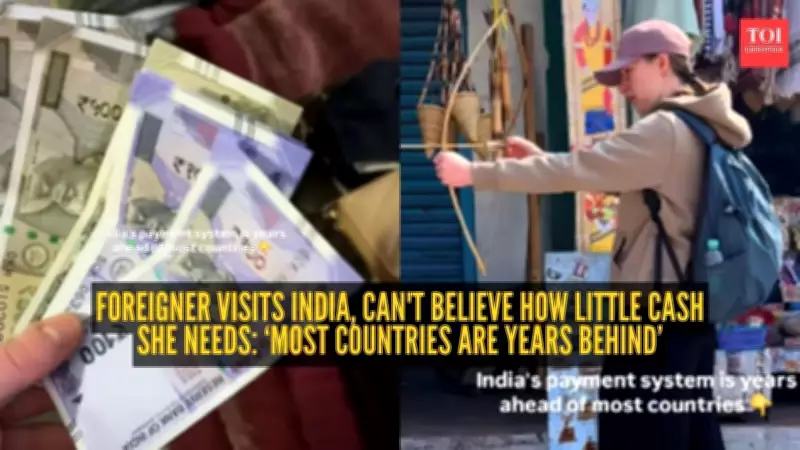 Tourist amazed by India's digital payments: 'Years ahead of most countries'