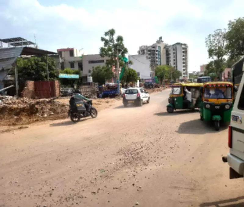 Traffic Resumes on Jaipur's Bharu Marg After 4-Day Shutdown for Demolition