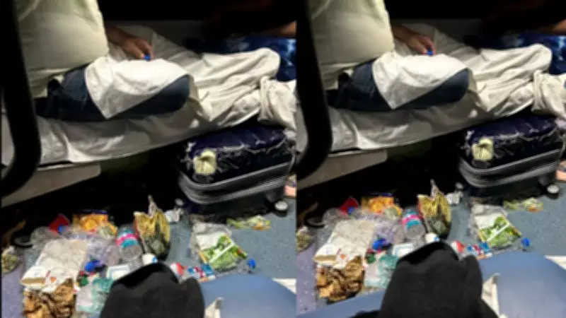 Train Passenger Explains Why He Didn't Stop Co-Traveller from Littering