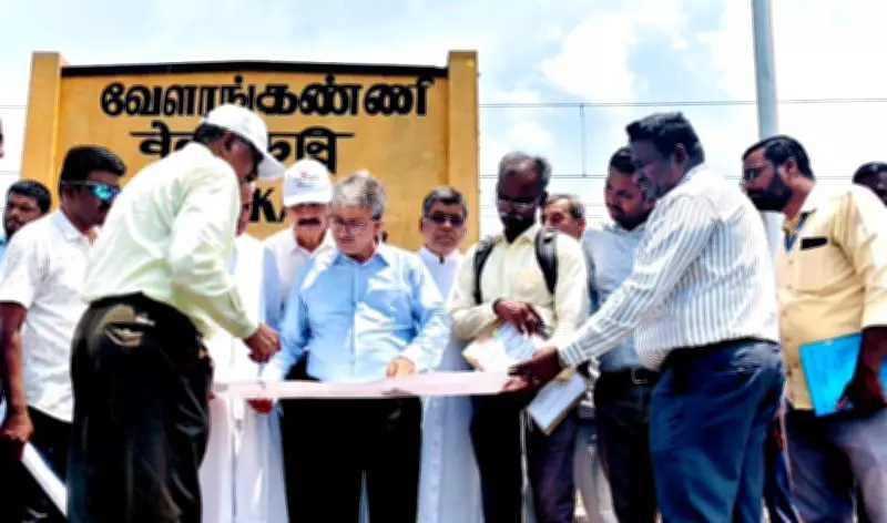 Trichy DRM inspects railway projects in delta districts before Mahamaham 2028