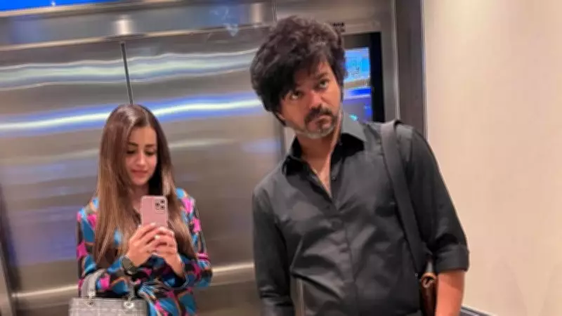 Trisha Krishnan Shares New Photo With Vijay, Fans Celebrate