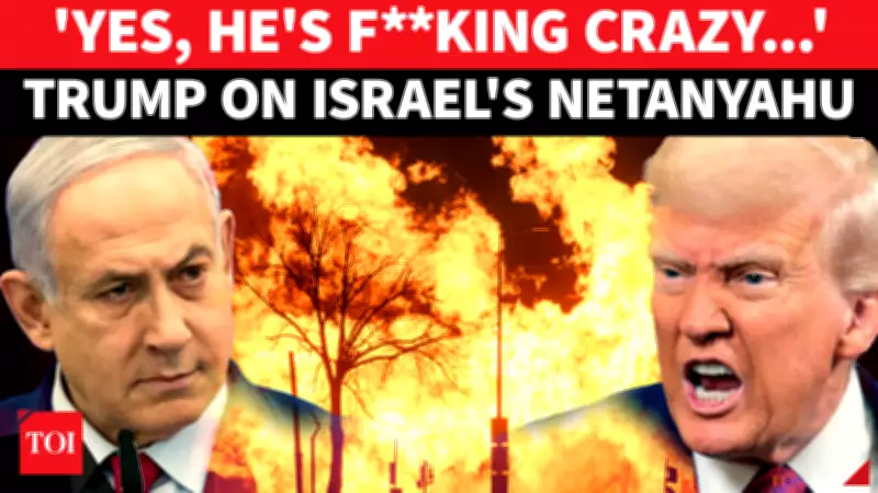 Trump Admits Calling Netanyahu 'F---ing Crazy' Over Lebanon Attacks