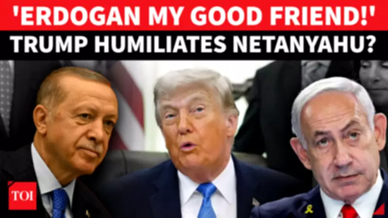 Trump Calls Erdogan 'Strong' and 'Good Friend' Amid Turkey-Israel Tensions