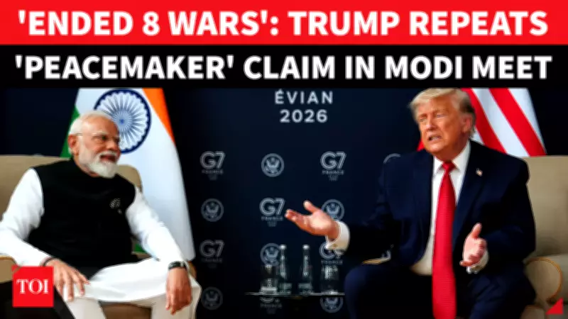 Trump Claims He Ended Eight Wars in Modi Talks, Skips India-Pak Conflict