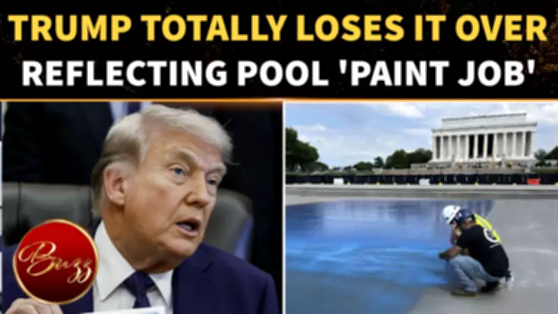 Trump Defends Lincoln Memorial Pool Renovation Amid Criticism