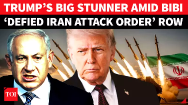 Trump Denies Netanyahu Humiliation, Says Missiles Were Already En Route to Iran