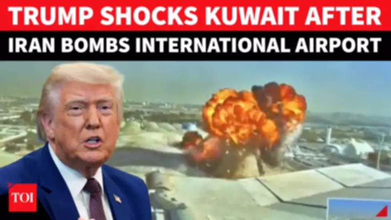 Trump Downplays Iran Attack on Kuwait Airport, Suggests Diplomacy Progress