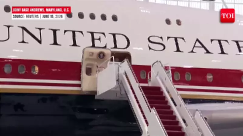 Trump Inspects Upgraded Qatar-Gifted Boeing 747 for Air Force One Fleet