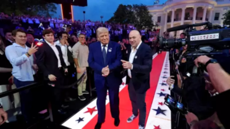 Trump Marks 80th Birthday with UFC Event at White House South Lawn