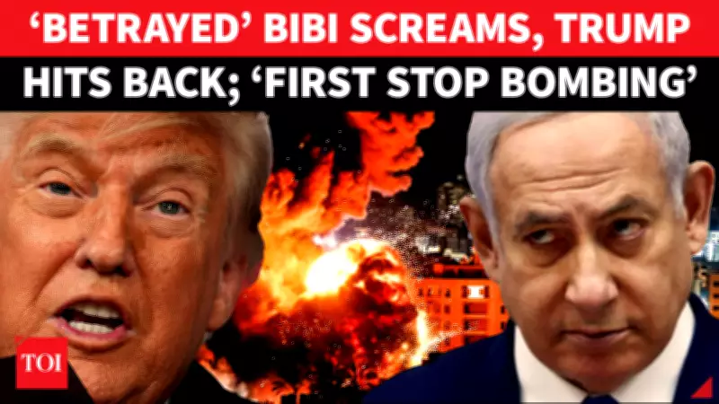 Trump Reprimands Netanyahu; ‘Stop Blowing Up Buildings’ as US-Israel Rifts Widen