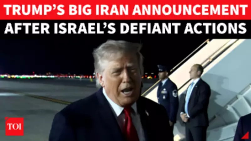 Trump Says New Iran Deal Will Permanently Block Nuclear Bomb