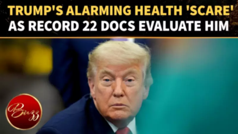 Trump Sets Alarming Medical Record With 22 Specialists in Exam
