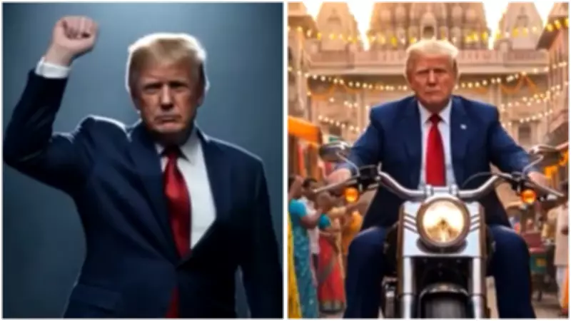 Trump Shares AI-Generated Music Video Celebrating Himself on Truth Social
