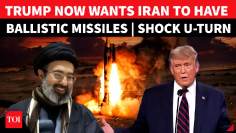 Trump Sparks Global Firestorm Over Iran Ballistic Missile Remark
