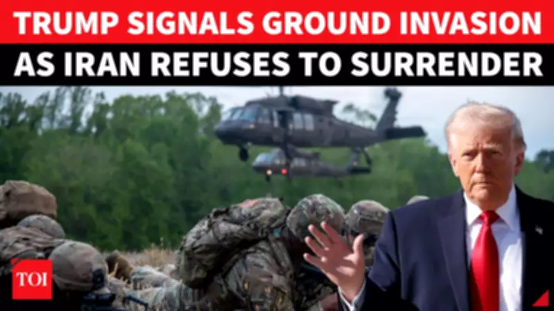 Trump Suggests US Could Seize Iran's Kharg Island in Major Escalation