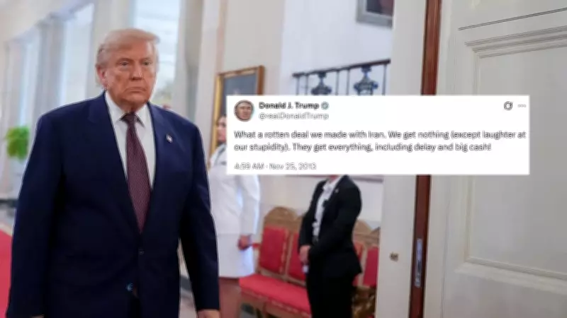 Trump's 2013 Iran deal tweet resurfaces after peace agreement